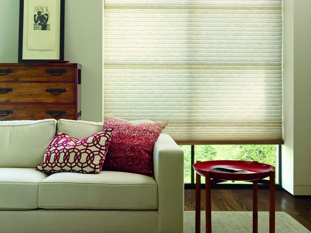 Hunter Douglas Duette® Shades near Amarillo, Texas (TX) window treatments, trending window treatments, custom window blinds.