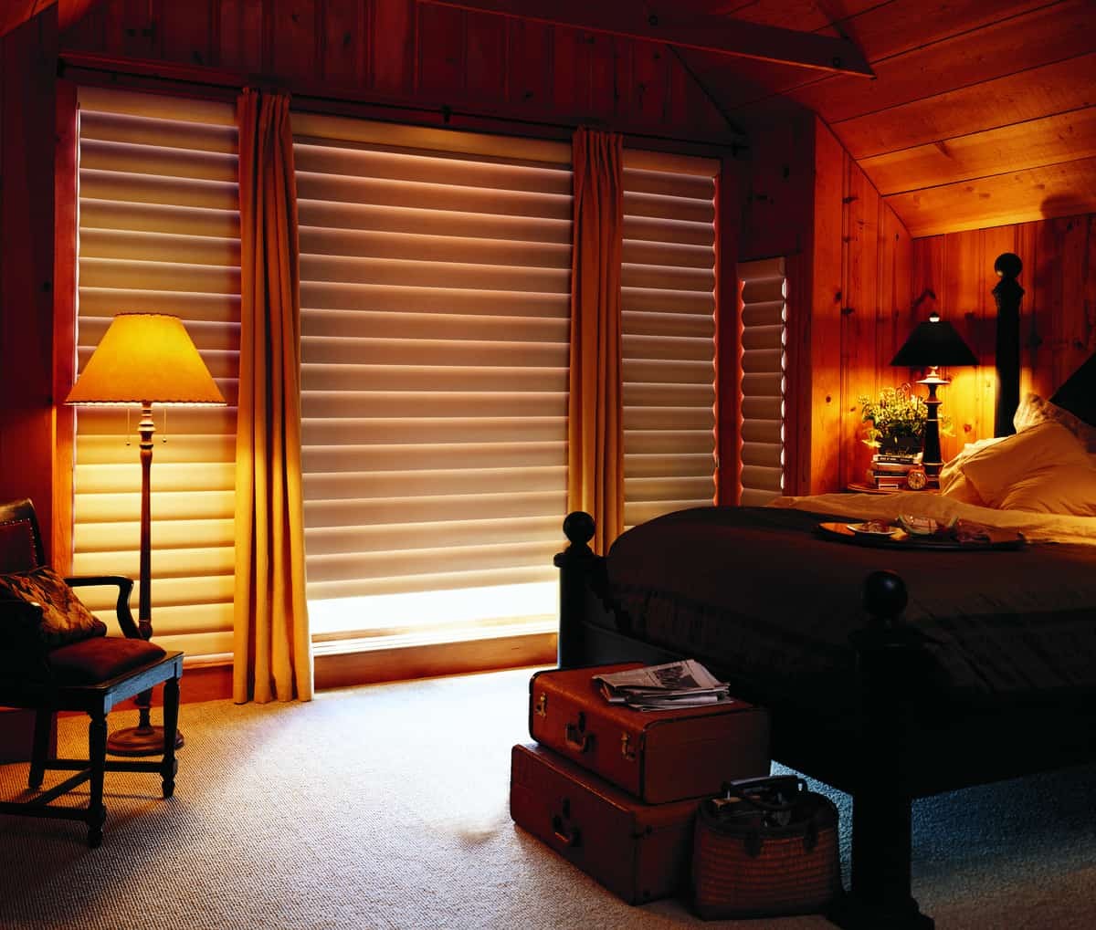 Pirouette® Sheer Shades near Amarillo, Texas (TX) Hunter Douglas, layering window treatments, choosing custom window treatments