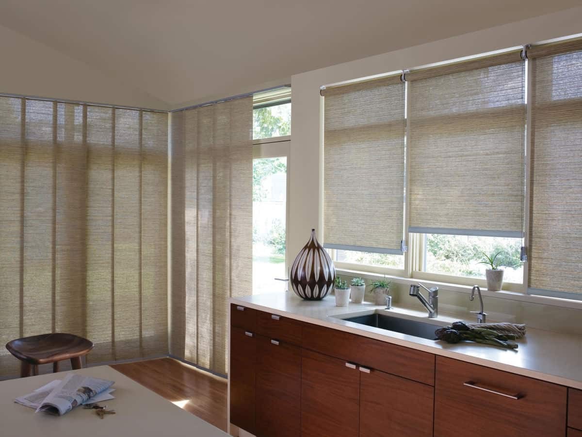 Add personality to a room, Hunter Douglas Designer Roller Shades near Amarillo, Texas (TX)