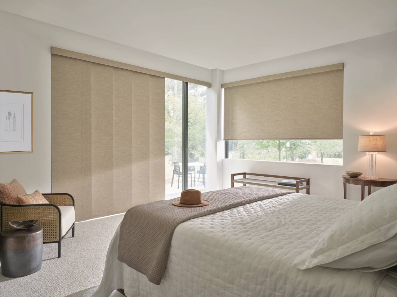 Custom Bedroom Shades from Hunter Douglas near Amarillo, TX